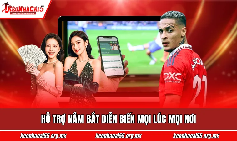 Hỗ trợ nắm bắt diễn biến mọi lúc mọi nơi
