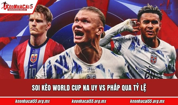 Soi kèo World Cup Na Uy vs Pháp qua tỷ lệ