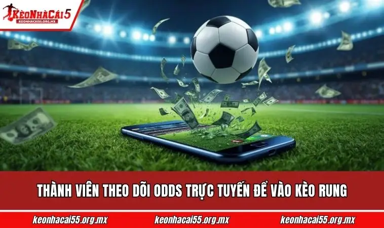 Thành viên theo dõi Odds trực tuyến để vào kèo rung