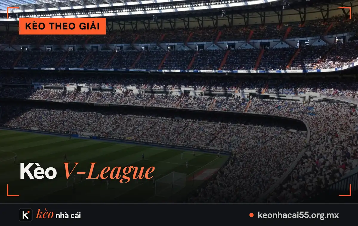 Kèo V-League (kèo v league): khán đài nhìn xuống trận đấu đang diễn ra