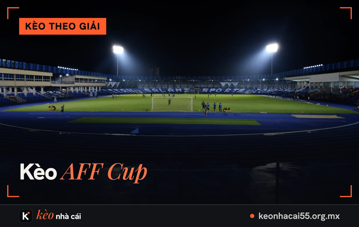 Kèo AFF Cup: sân vận động sáng đèn ban đêm