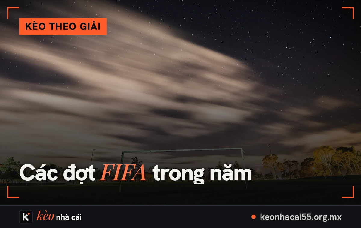 Khung thành dưới bầu trời đêm, các đợt thi đấu FIFA của kèo vòng loại World Cup